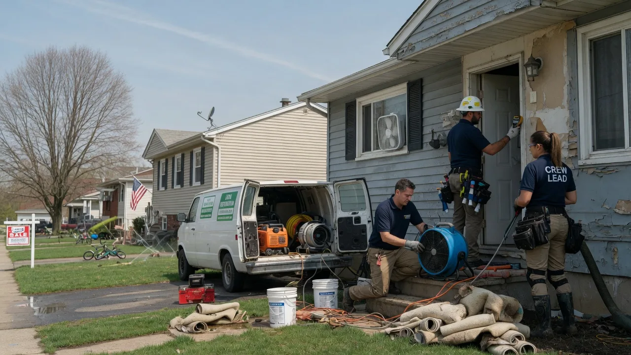 Flood Cleanup in Ellsworth, KS near me