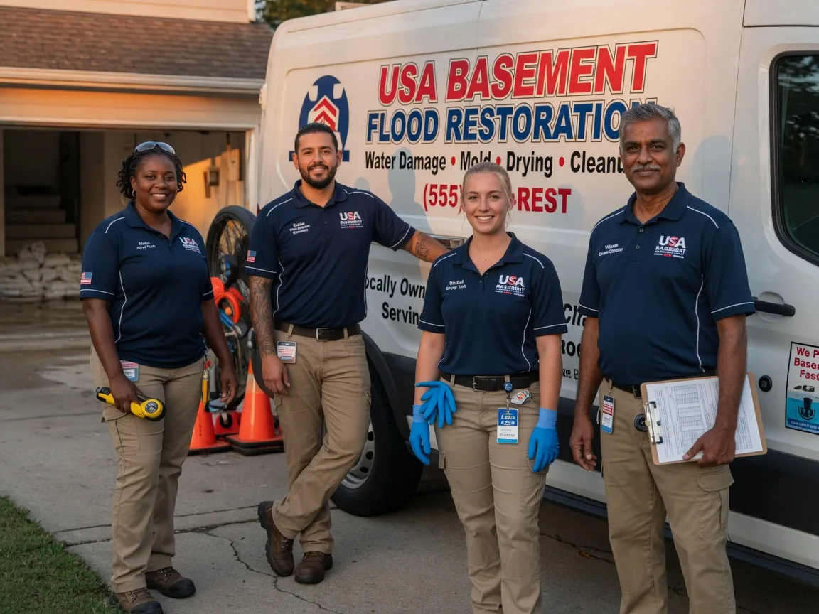 Basement Flood Cleanup company in Ellsworth, KS